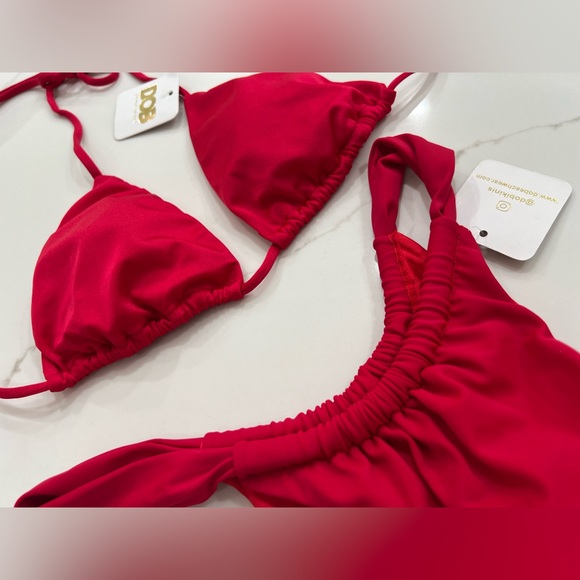 RED bikini set size small - Picture 1 of 3